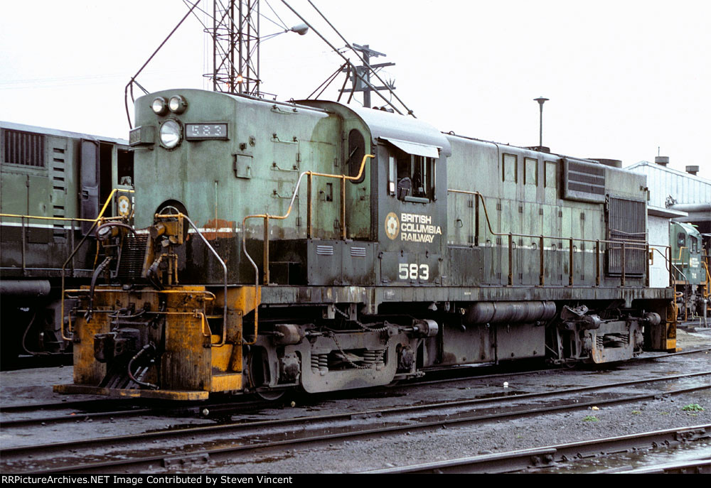 British Columbia Railway MLW RS10 #583